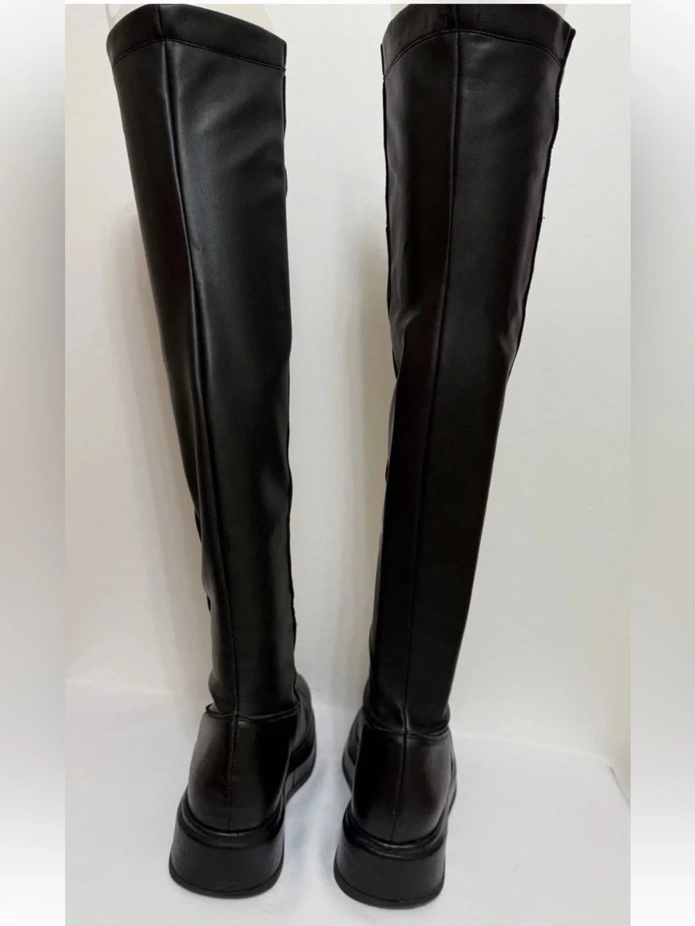 40 US 9.5 Italy 🇮🇹 Leonardo Principi Women Ovine Leather Blend Knee High Boot